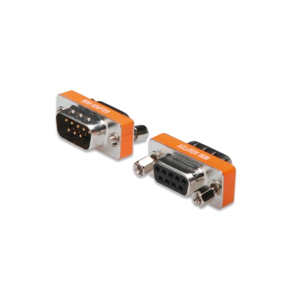 Adaptador Digitus mini zero-módem, modelo AK-610513-000-I, ideal para conexiones eficientes en sistemas de cableado.