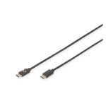 Digitus Juego de cables de carga USB Tipo-C de alta velocidad, modelo AK-880908-010-S, ideal para cargar dispositivos con puertos Tipo-C rápidamente.