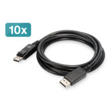 Imagen del producto, cable adaptador DisplayPort de la marca Digitus, paquete de 10 unidades, SKU: AK-990901-020-S