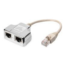 Imagen del cable de conexión-adaptador CAT 5e blindado de Digitus, modelo SKU AT-AG CX2, ideal para una conexión 1:1 segura y eficiente.