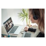 Headset de oficina Digitus con reducción de ruidos, tipo On Ear, conexión 3,5 mm estéreo, SKU DA-12202