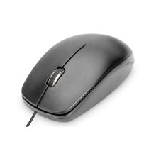 Ratón USB con cable Digitus de 3 botones y 1200 dpi, SKU DA-20160