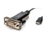 Digitus Adaptador USB tipo C™ serial, modelo DA-70166, ideal para conectar dispositivos serie a puertos USB tipo C