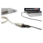 Digitus Adaptador USB tipo C™ serial, modelo DA-70166, ideal para conectar dispositivos serie a puertos USB tipo C