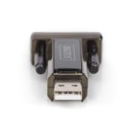 Imagen del Digitus Adaptador en serie USB 2.0, modelo DA-70167, ideal para conectar dispositivos con puerto serie a tu computadora mediante USB.