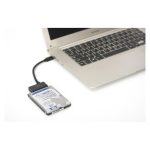 Cable adaptador Digitus USB 3.1 Type-C™ a SATA 3 para discos duros SSD/HDD de 2.5 pulgadas, SKU DA-70327