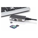 Digitus Lector de Tarjetas Todo en Uno con USB 3.0, soporta múltiples formatos, ideal para transferencias rápidas, SKU DA-70330-1