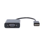 Convertidor HDMI a VGA Digitus, permite conexión de HDMI a VGA con alta calidad de señal. SKU: DA-70461