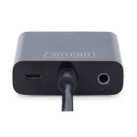 Convertidor HDMI a VGA Digitus, permite conexión de HDMI a VGA con alta calidad de señal. SKU: DA-70461