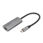 Cable adaptador gráfico Digitus USB-C a HDMI con soporte para UHD 8K a 60 Hz, SKU DA-70822