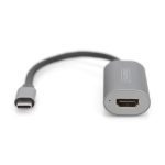 Cable adaptador gráfico Digitus USB-C a HDMI con soporte para UHD 8K a 60 Hz, SKU DA-70822