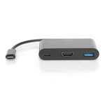 Adaptador multipuerto Digitus USB Type-C™ con conector HDMI y 3 puertos adicionales, SKU DA-70855