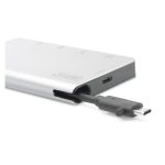 Estación de conexión multipuerto Digitus USB Type C con 6 puertos, modelo DA-70867