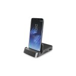 Imagen de la estación de acoplamiento para smartphone Digitus con conexión USB-C™ y 7 puertos. Modelo DA-70882