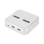 Digitus estación de acoplamiento para SSD M.2 NVMe y M.2 SATA con lector de tarjetas SD-Express, USB-C, SKU DA-71546