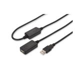 Cable repetidor USB 2.0 de 20 metros de la marca Digitus, modelo DA-73102, ideal para conexiones largas