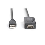 Cable repetidor USB 2.0 de 20 metros de la marca Digitus, modelo DA-73102, ideal para conexiones largas