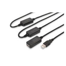 Cable repetidor USB 2.0 de 25 metros de la marca Digitus con SKU DA-73103