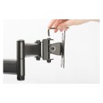 Digitus Soporte para monitor cuádruple, soporta cuatro monitores de hasta 27 pulgadas y 8 kg cada uno, modelo DA-90364