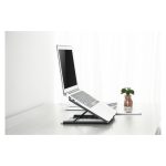Digitus Soporte móvil para portátil, modelo DA-90368, ideal para soportar monitores y laptops.