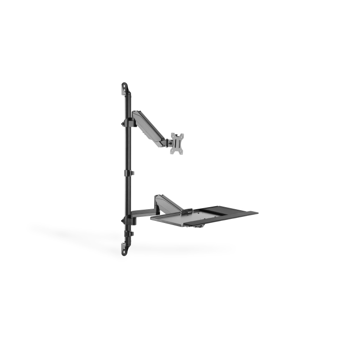 Digitus Estación de trabajo de bipedestación flexible para montaje a la pared, monitor único 2 Beneficios de la Digitus Estación de trabajo de bipedestación flexible para montaje a la pared