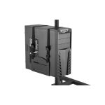 Digitus Estación de trabajo portátil con ajuste de altura individual, DA-90374. Ideal para soportes de monitores y mejorar la ergonomía en el trabajo.