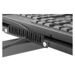 Digitus Estación de trabajo portátil con ajuste de altura individual, DA-90374. Ideal para soportes de monitores y mejorar la ergonomía en el trabajo.