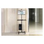 Digitus Estación de trabajo portátil con ajuste de altura individual, DA-90374. Ideal para soportes de monitores y mejorar la ergonomía en el trabajo.