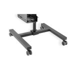 Digitus Estación de trabajo portátil con ajuste de altura individual, DA-90374. Ideal para soportes de monitores y mejorar la ergonomía en el trabajo.