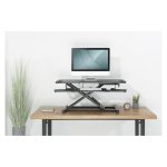 Digitus Módulo adicional ergonómico para escritorio con soporte para monitores, DA-90380-1