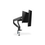 Digitus Soporte para monitor doble, capacidad para 2 monitores de 32 pulgadas y hasta 9 kg cada uno, modelo DA-90395
