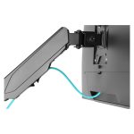 Digitus Soporte de Monitor Universal sencillo con muelle neumático, ideal para montaje en la pared, referencia DA-90396