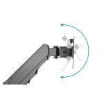 Digitus Soporte de Monitor Universal sencillo con muelle neumático, ideal para montaje en la pared, referencia DA-90396