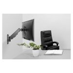 Digitus Soporte de Monitor Universal sencillo con muelle neumático, ideal para montaje en la pared, referencia DA-90396