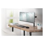 Digitus Soporte para monitor doble compatible con 2x 32 pulgadas y 2x 8 kg, DA-90400