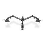Digitus Soporte para monitor doble compatible con 2x 32 pulgadas y 2x 8 kg, DA-90400