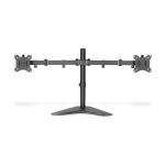 Soporte para dos monitores Digitus de hasta 32 pulgadas cada uno, soporta un peso de 8 kg por monitor, modelo DA-90401