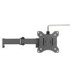 Soporte para dos monitores Digitus de hasta 32 pulgadas cada uno, soporta un peso de 8 kg por monitor, modelo DA-90401