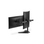 Soporte para dos monitores Digitus de hasta 32 pulgadas cada uno, soporta un peso de 8 kg por monitor, modelo DA-90401