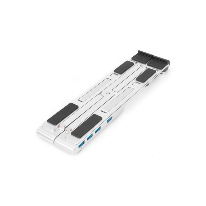 Digitus Soporte variable para notebook con hub USB-C™ integrado, 5 puertos 4 Soporte variable para notebook DIGITUS con hub USB-C™ integrado, 5 puertos en oficina
