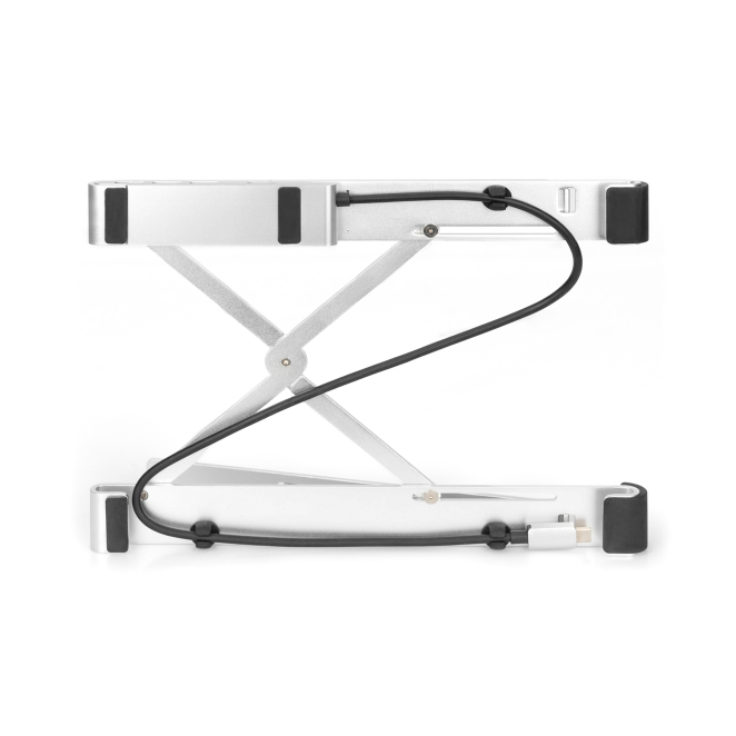 Digitus Soporte variable para notebook con hub USB-C™ integrado, 5 puertos 5 Soporte variable para notebook DIGITUS con hub USB-C™ integrado, 5 puertos en uso doméstico