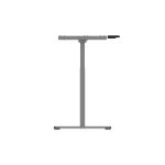 Digitus Bastidor de mesa eléctrico de altura regulable con motor individual y 2 niveles en color gris, DA-90432