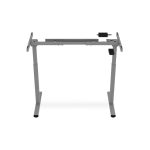 Digitus Bastidor de mesa eléctrico de altura regulable con motor individual y 2 niveles en color gris, DA-90432