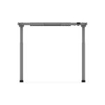 Digitus Bastidor de mesa eléctrico de altura regulable con motor individual y 2 niveles en color gris, DA-90432