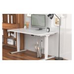 Digitus Bastidor de mesa eléctrico de altura regulable con motor doble y 3 niveles, DA-90433