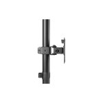 Digitus Soporte para monitor vertical doble, capacidad para dos monitores de 32 pulgadas, soporta hasta 8 kg por monitor, modelo DA-90438