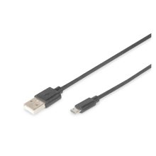 Digitus Cable de conexión micro USB 2.0, alta velocidad, SKU DB-300127-010-S