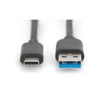 Digitus cable de conexión USB Tipo-C de alta velocidad, SKU DB-300136-010-S
