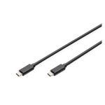 Cable Digitus de Conexión USB Type-C, alta velocidad, longitud 1 metro, SKU DB-300138-010-S