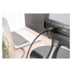 Cable adaptador y convertidor 4K HDMI de Digitus, con conectores USB-C a HDMI. SKU DB-300330-020-S.